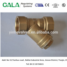 Top quality OEM metals casting Y type strainer body with flange ends for gas